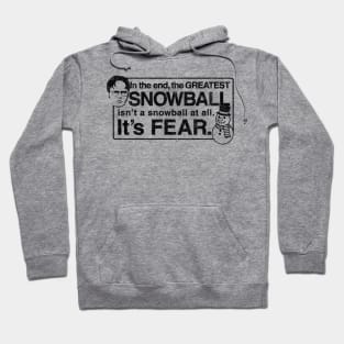 The Greatest Snowball - Dwight Schrute (Variant) Hoodie